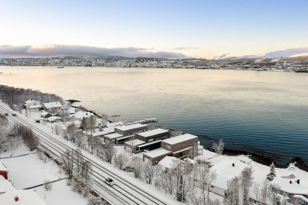 Oceanfront Penthouse Duplex Wamazing View! Apartment Tromsø Exterior foto